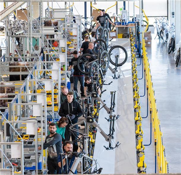 Ein Besuch im Fahrrad-Werk von Kalkhoff-Bikes in Emstek bei Cloppenburg.
