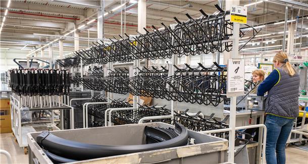 Ein Besuch im Fahrrad-Werk von Kalkhoff-Bikes in Emstek bei Cloppenburg.