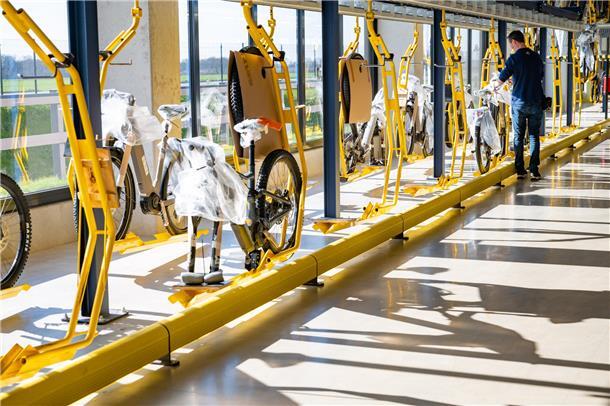 Ein Besuch im Fahrrad-Werk von Kalkhoff-Bikes in Emstek bei Cloppenburg.
