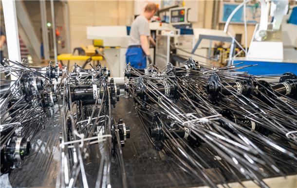 Ein Besuch im Fahrrad-Werk von Kalkhoff-Bikes in Emstek bei Cloppenburg.