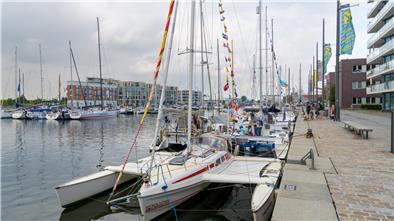 Ein Dutzend Multihulls sind allein aus den Niederlanden angereist.