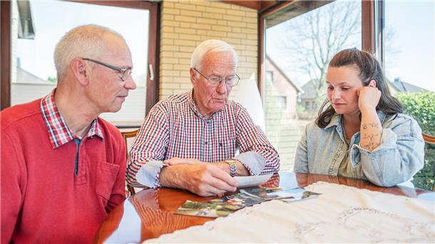 Arne und Dieter Stelljes mit Lena
