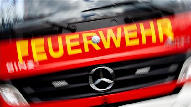Ein Feuerwehrwagen