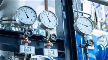 Ein Heizkraftwerk: Wärmenetze können angeschlossene Haushalte mit Energie versorgen.