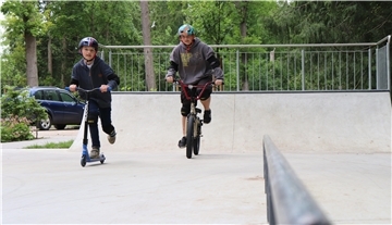 Neuer Skaterpark in Zeven
