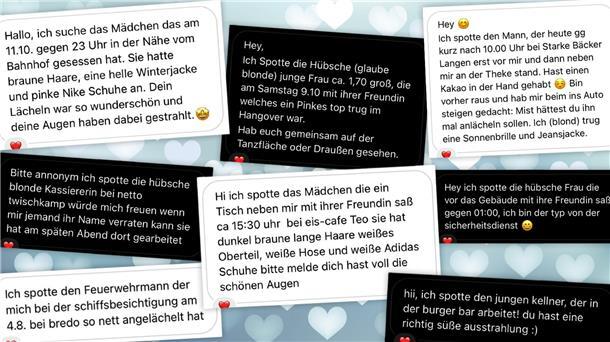 Anonyme Liebesbotschaften: Die Suche nach dem Unbekannten auf Instagram Ein modernes Märchen mit einer Prise Cyber-Romantik. Spotted.bremerhaven_x hilft fremden Menschen zu ihrem Glück.