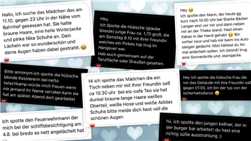 Ein modernes Märchen mit einer Prise Cyber-Romantik. Spotted.bremerhaven_x hilft fremden Menschen zu ihrem Glück. 