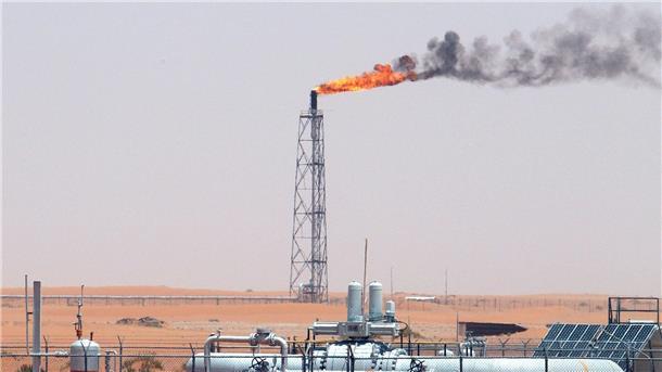 Ein Ölfeld in Saudi-Arabien.