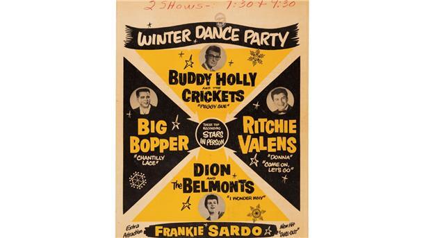 Buddy-Holly-Konzertposter für 447 000 Dollar versteigert Ein Poster für ein Konzert mit Buddy Holly hat bei einer Auktion in den USA 447 000 Dollar eingebracht.