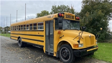 Gelber US-Schulbus