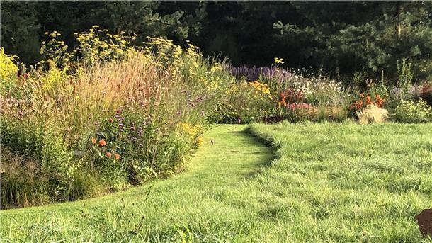 Ein Traum für Gartenfreunde, der Garten am Mühlenbach in Hanstedt.