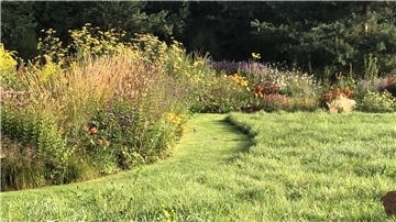 Ein Traum für Gartenfreunde, der Garten am Mühlenbach in Hanstedt.