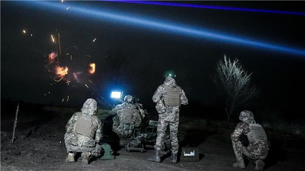 Stärkung der Ostflanke: „Himmelsfestung“ und Abfangdrohnen Ein ukrainischer mobiler Drohnen-Abwehrtrupp beim Training östlich der Hafenstadt Odessa. (Archivbild)