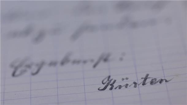 Akte über Serienmörder Peter Kürten aufgetaucht Ein von Peter Kürten unterschriebener Brief.