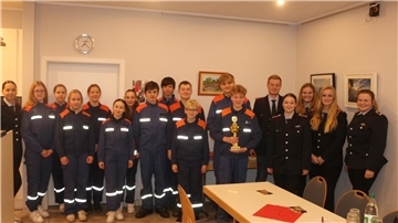 Versammlung der Jugendfeuerwehr Wiemsdorf