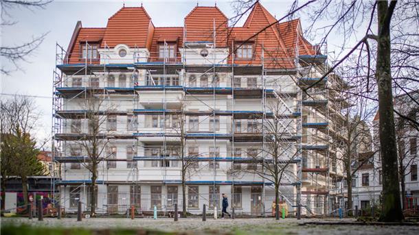 Eine der Ex-Schrottimmobilie in der Goethestraße: Hier hat Investor Ralf Thörner gezeigt, was aus einem alten Haus alles zu machen ist. Foto: Hartmann