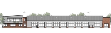 Eine erste Planung für das neue Selsinger Feuerwehrhaus. 6,4 Millionen Euro will sich die Samtgemeinde den Bau kosten lassen. Am Donnerstag hat der Bauausschuss erstmal eine Änderung des Flächennutzungsplanes für das künftige Baugrundstück in der Raiffeisenstraße einen Schritt weiter gebracht.