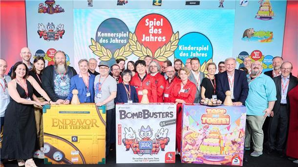 Eine Jury zeichnete in Berlin drei Spiele aus.