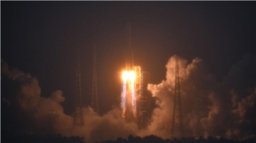 Eine Rakete vom Typ „Langer Marsch-5 Y8“ mit dem Raumschiff „Chang’e 6“ an Bord startete am 3. Mai auf dem Weltraumbahnhof Wenchang in China.