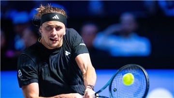 Eine Runde weiter: Alexander Zverev. 