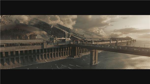 Eine Szene aus dem Film „Die wandernde Erde II“.