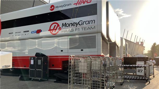 Eine Zahlung ist eingegangen: Haas kann nach Monza weiterreisen.