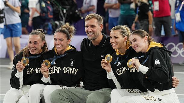 Einer der deutschen Olympia-Höhepunkte: Die sensationelle Goldmedialle im 3x3.
