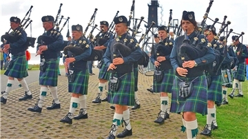 Einer der Höhepunkte des Leuchtturmfestes wird wieder der Auftritt von „Crest of Gordon“, die City of Bremen Pipes and Drums, sein.