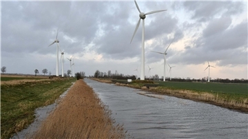 Grauwallkanal kurz vor der Überflutung