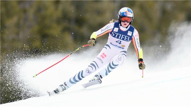 Gut-Behrami und Feurstein siegen - Vonn auf dem Podest Emma Aicher fuhr auf den 9. Platz.