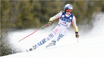 Emma Aicher fuhr auf den 9. Platz.