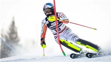 Emma Aicher schied im zweiten Durchgang des Slaloms von Kranjska Gora aus.