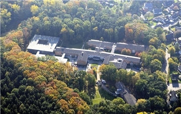 Das ehemalige Martin-Luther-Krankenhaus von oben