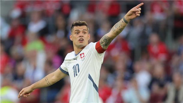 Er gibt den Takt bei der Schweiz vor: Granit Xhaka von Fußball-Bundesligist Bayer Leverkusen.