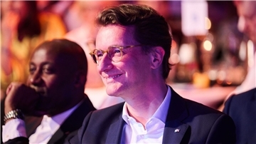 Er ist „Politiker des Jahres“: NRW-Ministerpräsident Hendrik Wüst (CDU).