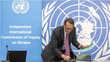 Erik Møse sitzt der Internationalen Untersuchungskommission zur Ukraine vor.