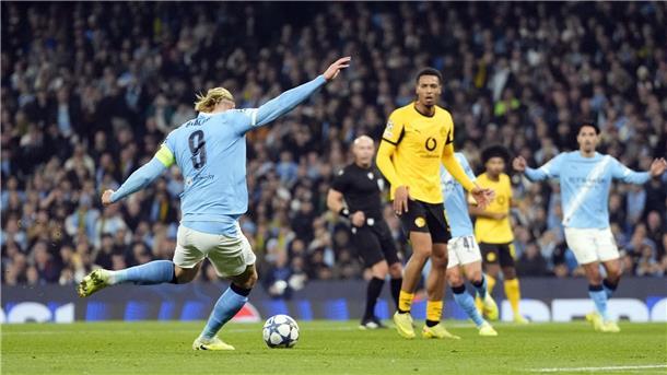 „Nicht gut genug“: BVB verliert in Manchester Erling Haaland traf gegen seinen Ex-Verein.