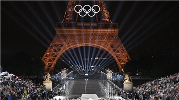Eröffnung mit Spektakel: Die Sommerspiele in Paris haben begonnen.
