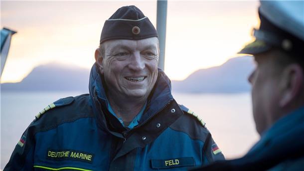 Marine trainiert in Norwegen für den Ernstfall Erstmals setzte die Marine auch das Waffensystem Iris-T auf See ein.