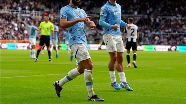Erzielte das 1:0 für Manchester City im Spiel bei Newcastle United: Josko Gvardiol (links).