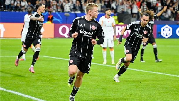 Erzielte seine ersten Pflichtspieltore für Eintracht Frankfurt: Jonathan Burkardt.