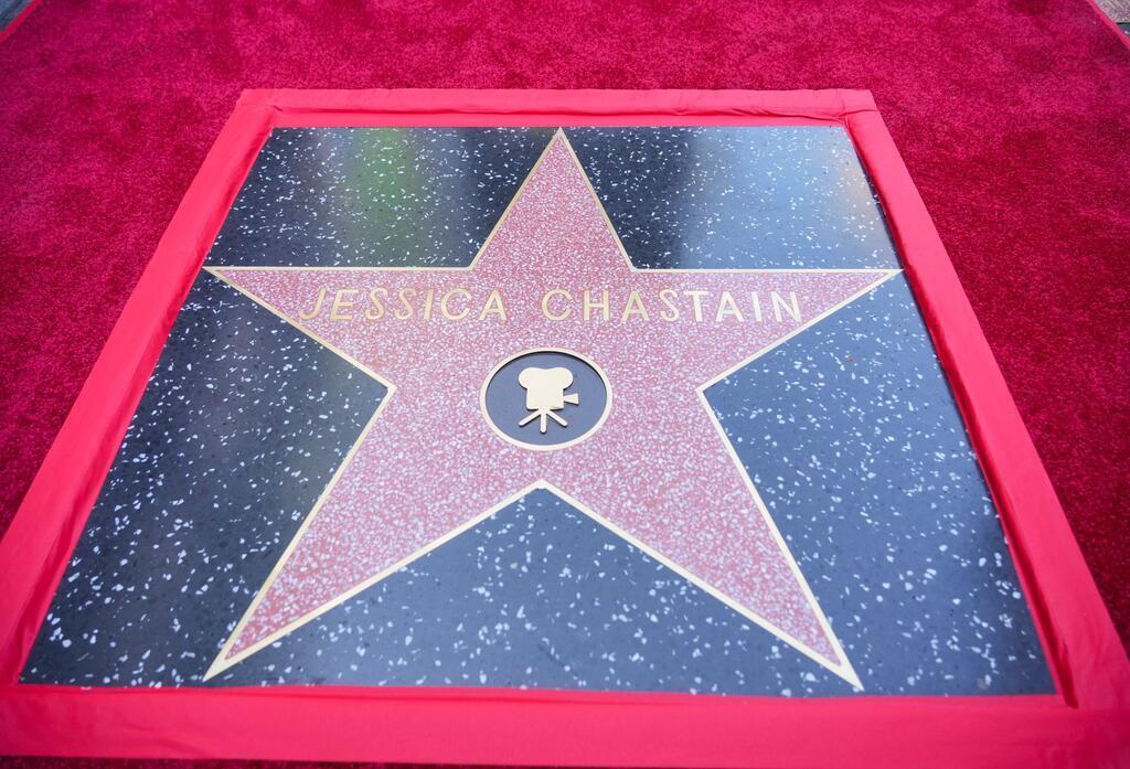 Hollywood-Stern für Jessica Chastain - Al Pacino feiert mit Es ist die 2.819. Sternenplakette auf dem berühmten Bürgersteig in Hollywood.