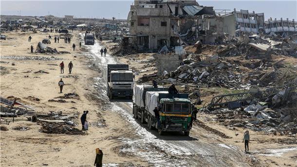 Nach Trumps Nahost-Reise: Wie geht es weiter in Gaza? Es ist nicht geklärt, wer im Gazastreifen für Sicherheit sorgen kann. (Archivbild)