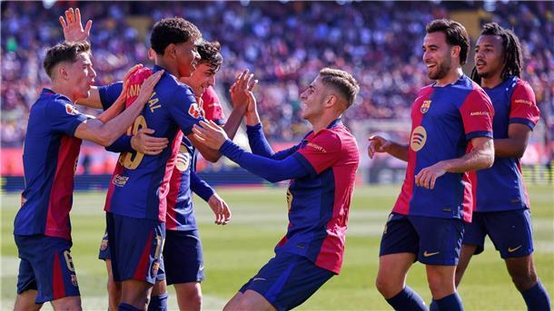 Es läuft beim FC Barcelona.