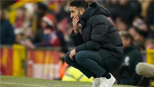 Nächste Blamage für Man United: Aus gegen Viertligisten Es läuft nicht für Ruben Amorim und Manchester United. (Archivbild)