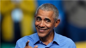 Ex-US-Präsident Barack Obama sprach bei einem Auftritt in Zürich über seine Familie.