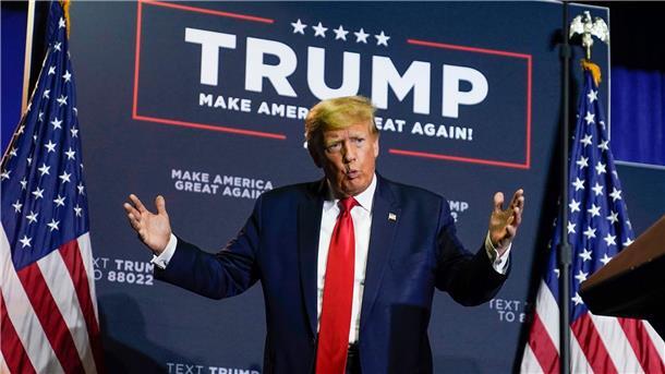 Ex-US-Präsident Donald Trump bei einer Wahlkampfveranstaltung im Bundesstaat New Hampshire.