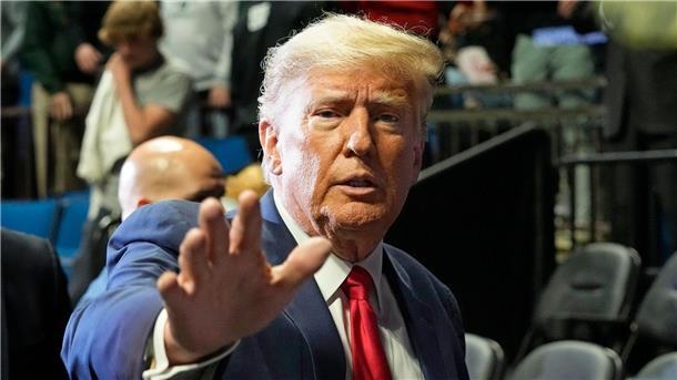 Ex-US-Präsident Donald Trump bei einer Veranstaltung in Tulsa im US-Bundesstaat Oklahoma.