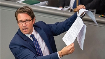 Ex-Verkehrsminister Andreas Scheuer stand wegen der gescheiterten Pkw-Maut in der Kritik.