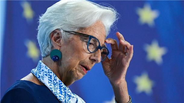 Krise in Paris: Wird Frankreich zum Risiko für die Eurozone? EZB-Präsidentin Lagarde: Wie geht die Notenbank mit der Frankreich-Krise um? (Archivbild)